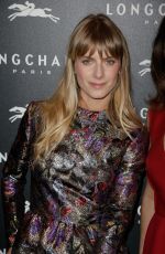 MELANIE LAURENT at Longchamp Elysees Light On Party Photocall in Paris