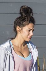 MICHELLE KEEGAN in Leggings Leaves a Gym in Essex