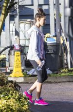 MICHELLE KEEGAN in Leggings Leaves a Gym in Essex