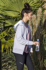 MICHELLE KEEGAN in Leggings Leaves a Gym in Essex