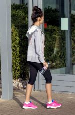 MICHELLE KEEGAN in Leggings Leaves a Gym in Essex
