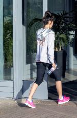 MICHELLE KEEGAN in Leggings Leaves a Gym in Essex