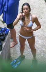 MICHELLE RODRIGUEZ in Bikini in Mexico 3012
