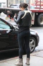 MICHELLE RODRIGUEZ Leaves Bowery Hotel in New York