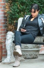 MICHELLE RODRIGUEZ Leaves Bowery Hotel in New York