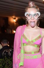 MILEY CYRUS at Jeremy Scott and Moschino Party in Miami