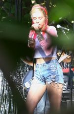 MILEY  CYRUS at Tommy Hilfiger Art Basel Party Rehersal in Miami