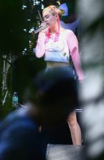 MILEY  CYRUS at Tommy Hilfiger Art Basel Party Rehersal in Miami