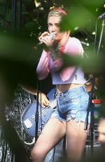MILEY  CYRUS at Tommy Hilfiger Art Basel Party Rehersal in Miami