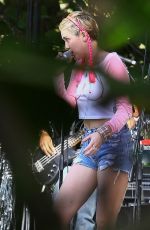 MILEY  CYRUS at Tommy Hilfiger Art Basel Party Rehersal in Miami