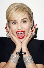 MILEY CYRUS - Golden Lady Photoshoot