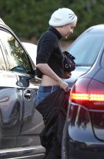 MILEY CYRUS Out and About in Studio City 0912