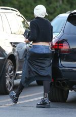 MILEY CYRUS Out and About in Studio City 0912