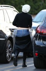 MILEY CYRUS Out and About in Studio City 0912