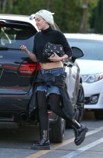 MILEY CYRUS Out and About in Studio City 0912