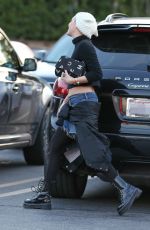 MILEY CYRUS Out and About in Studio City 0912