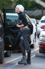 MILEY CYRUS Out and About in Studio City 0912