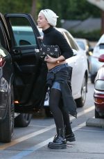 MILEY CYRUS Out and About in Studio City 0912