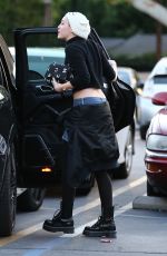 MILEY CYRUS Out and About in Studio City 0912