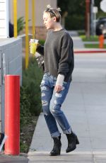 MILEY CYRUS Out and About in Studio City 1312