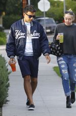 MILEY CYRUS Out and About in Studio City 1312