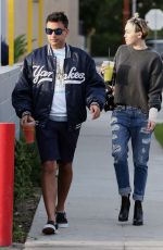 MILEY CYRUS Out and About in Studio City 1312