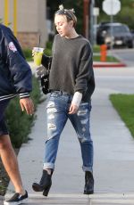 MILEY CYRUS Out and About in Studio City 1312
