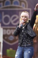MIRANDA LAMBERT Performs at the Belk Bowl in Charlotte