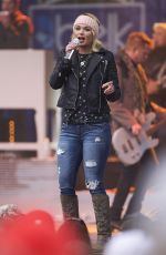 MIRANDA LAMBERT Performs at the Belk Bowl in Charlotte