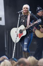 MIRANDA LAMBERT Performs at the Belk Bowl in Charlotte