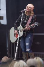 MIRANDA LAMBERT Performs at the Belk Bowl in Charlotte