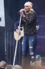 MIRANDA LAMBERT Performs at the Belk Bowl in Charlotte