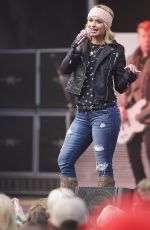MIRANDA LAMBERT Performs at the Belk Bowl in Charlotte