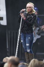MIRANDA LAMBERT Performs at the Belk Bowl in Charlotte