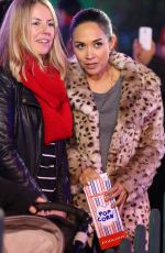 MYLEENE KLASS Night Out at Winter Wonderland in London