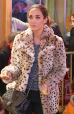MYLEENE KLASS Night Out at Winter Wonderland in London