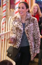 MYLEENE KLASS Night Out at Winter Wonderland in London