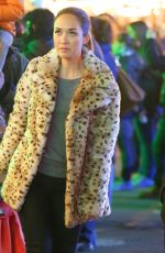 MYLEENE KLASS Night Out at Winter Wonderland in London