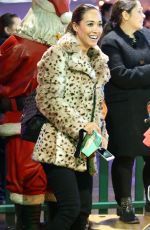 MYLEENE KLASS Night Out at Winter Wonderland in London