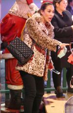 MYLEENE KLASS Night Out at Winter Wonderland in London