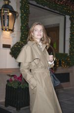 NATALIA VODIANOVA Leaves The Bristol Hotel in Paris