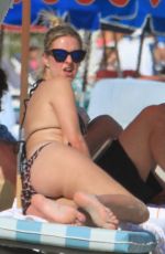 NICKY HILTON in Bikini on the Beach in Miami