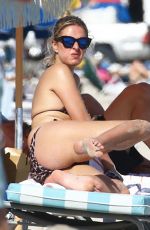 NICKY HILTON in Bikini on the Beach in Miami