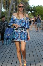 NICKY HILTON Out and About in Miami Beach 0612