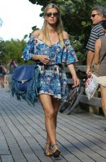 NICKY HILTON Out and About in Miami Beach 0612
