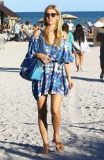 NICKY HILTON Out and About in Miami Beach 0612