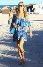 NICKY HILTON Out and About in Miami Beach 0612
