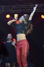 NICOLE SCHERZINGER at Key 103 Christmas Live Concert in Manchester