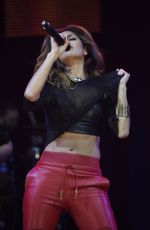NICOLE SCHERZINGER at Key 103 Christmas Live Concert in Manchester