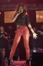 NICOLE SCHERZINGER at Key 103 Christmas Live Concert in Manchester